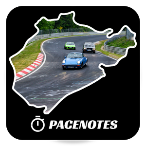 Logo der Nordschleife Pacenotes App